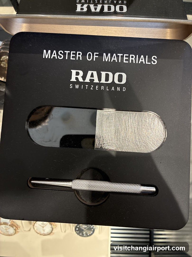 Rado Watch Display Card