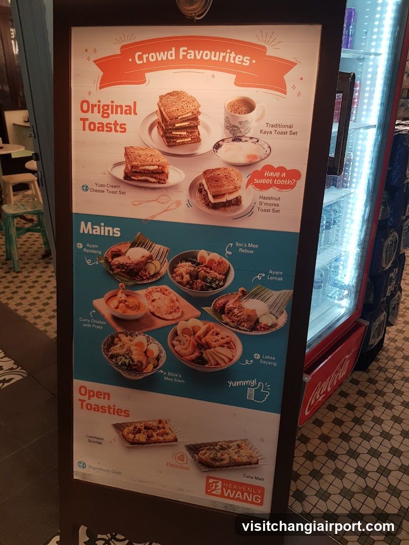 Crowd Favourites Menu Board