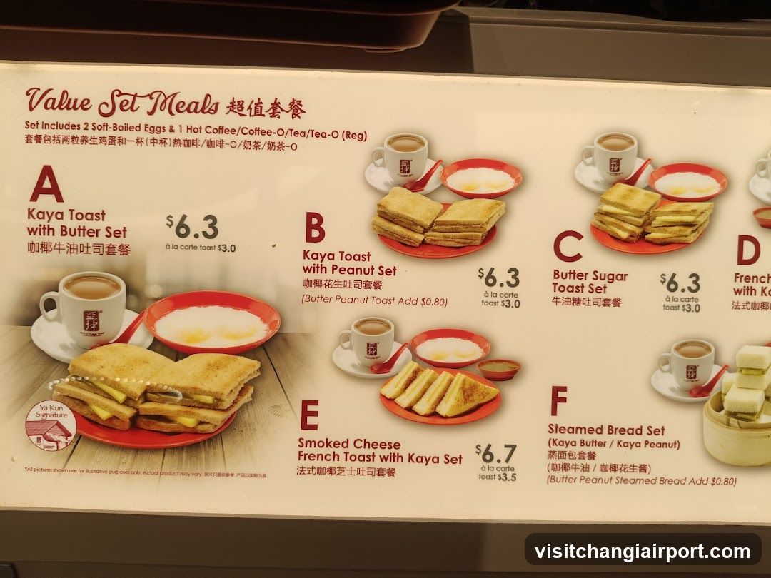 Value Set Meals Menu Board
