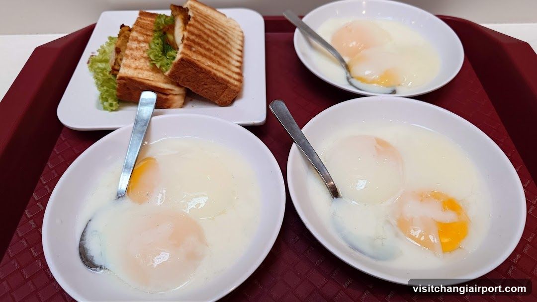 Breakfast Tray with Eggs and Toast