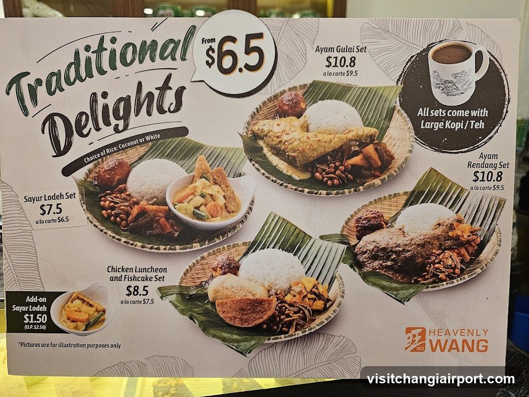 Traditional Delights Menu Flyer