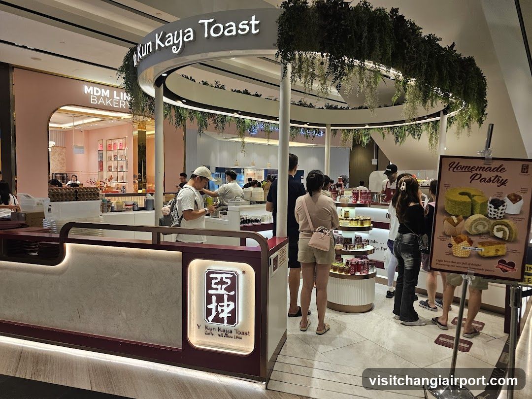 Yi Kun Kaya Toast Counter