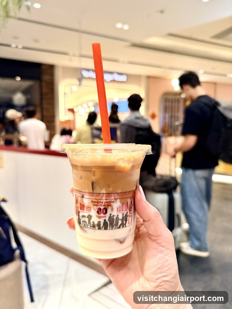 Iced Coffee in Mall