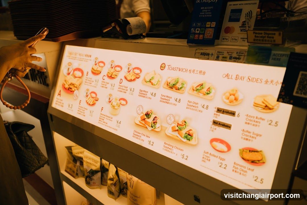 Toastwich Menu Board