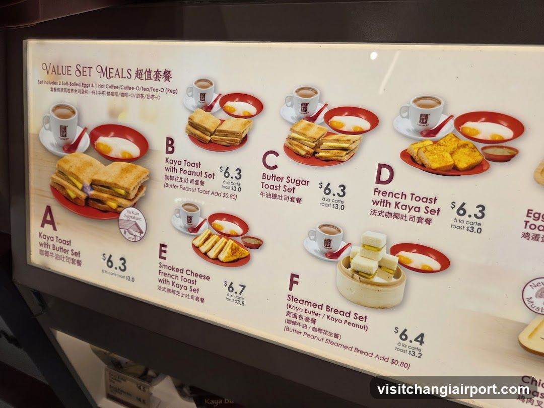 Value Set Meals Menu Board