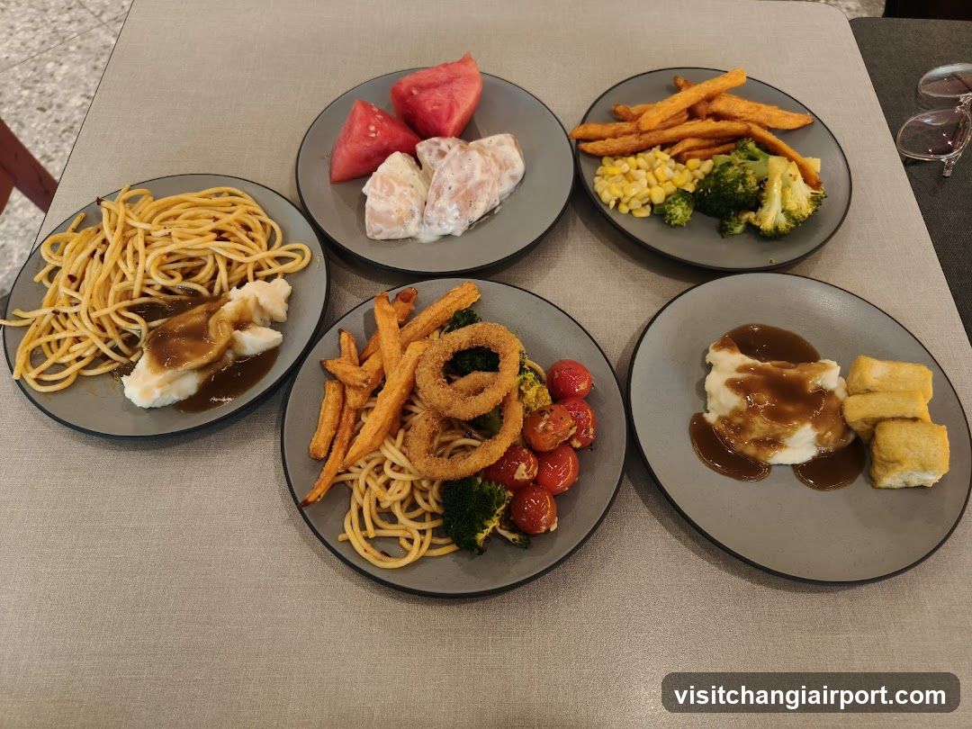 Meal Spread on Table