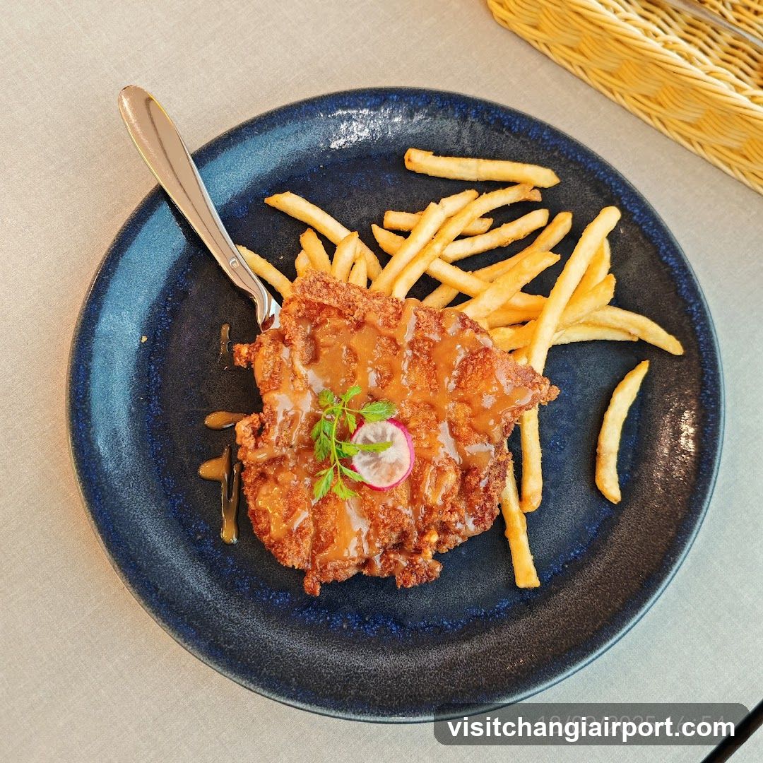 Crispy Fried Meat with Fries