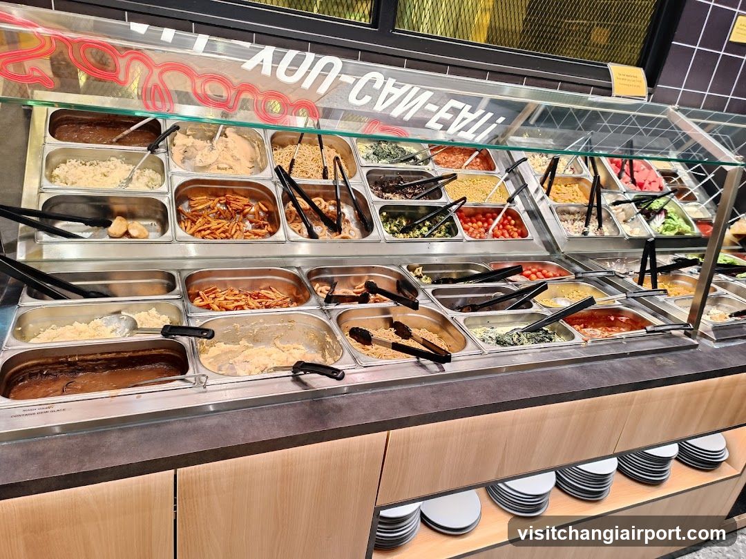 Buffet Food Display
