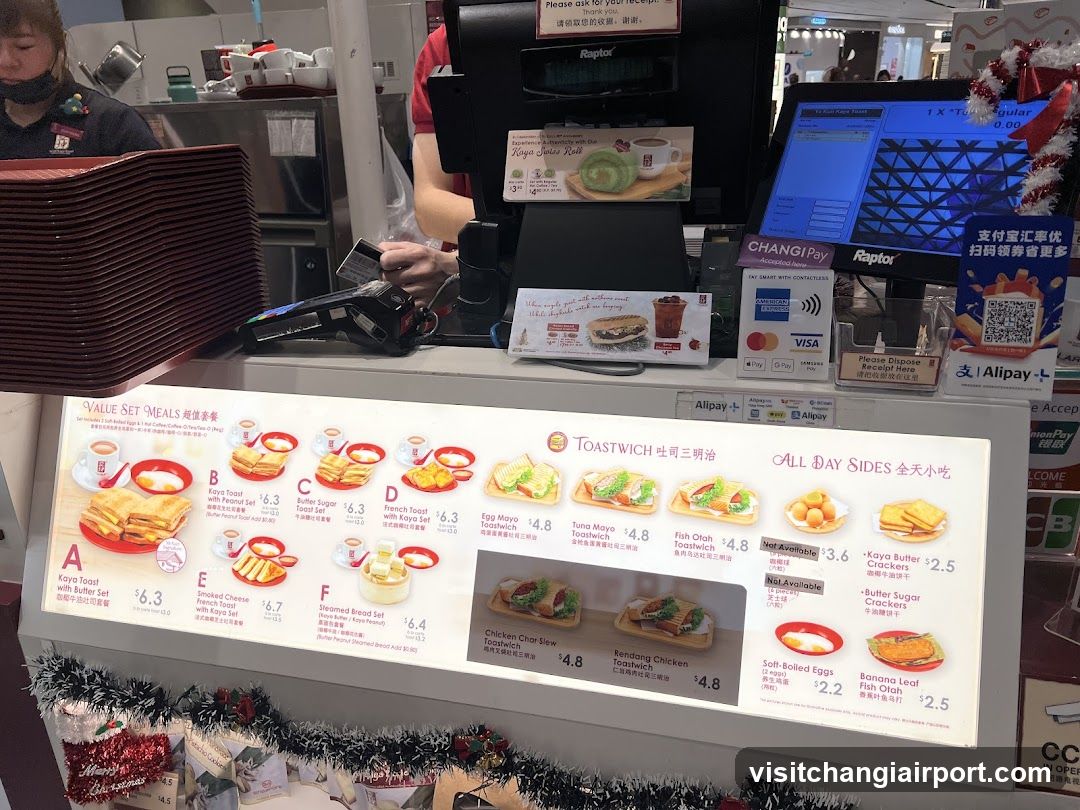 Food Counter Display