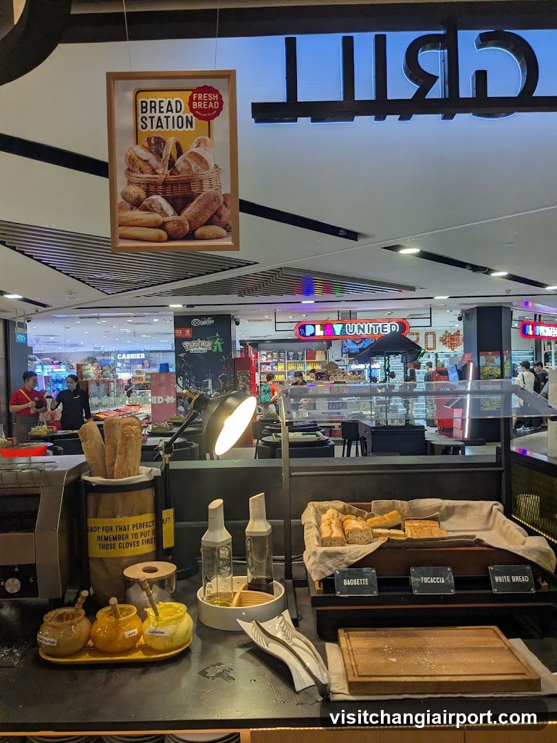 Bread Station Display