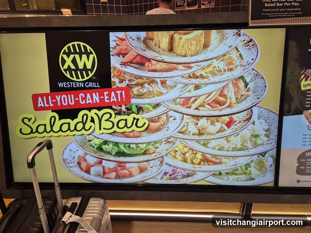Western Grill Salad Bar Ad