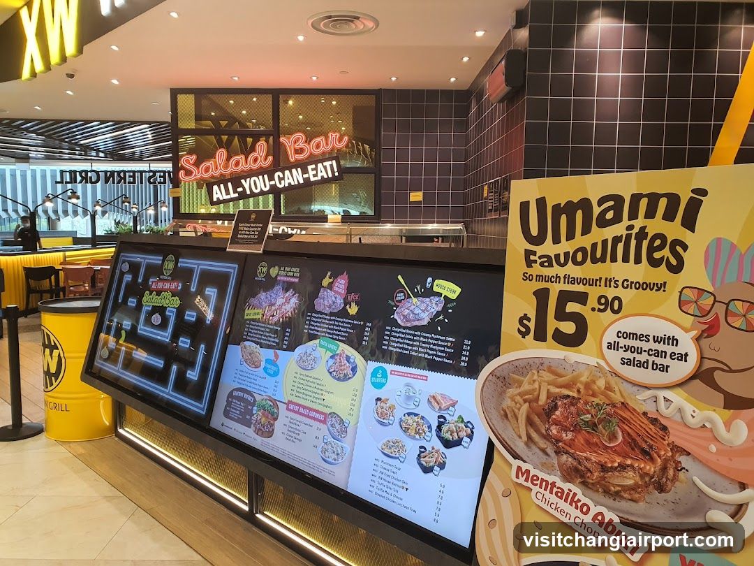 Umami Favourites Menu Display