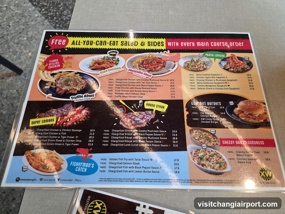 Free All-You-Can-Eat Salad & Sides Menu