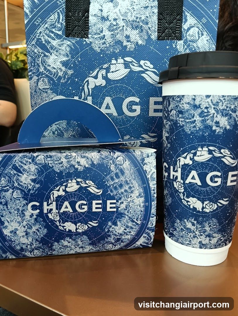 Chagee branded merchandise set