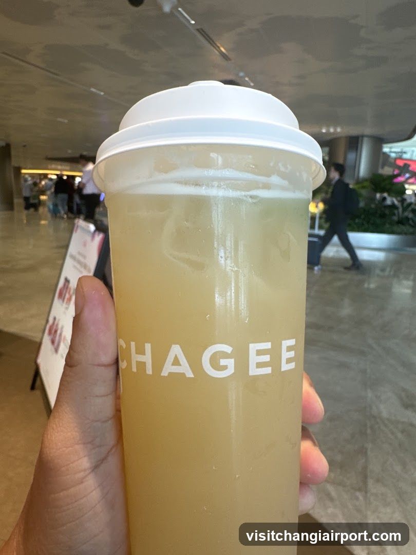 Chagee Drink in Public Space