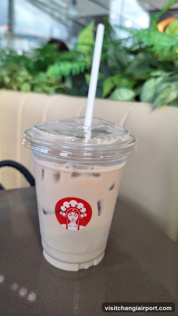 Iced Coffee Drink with Logo