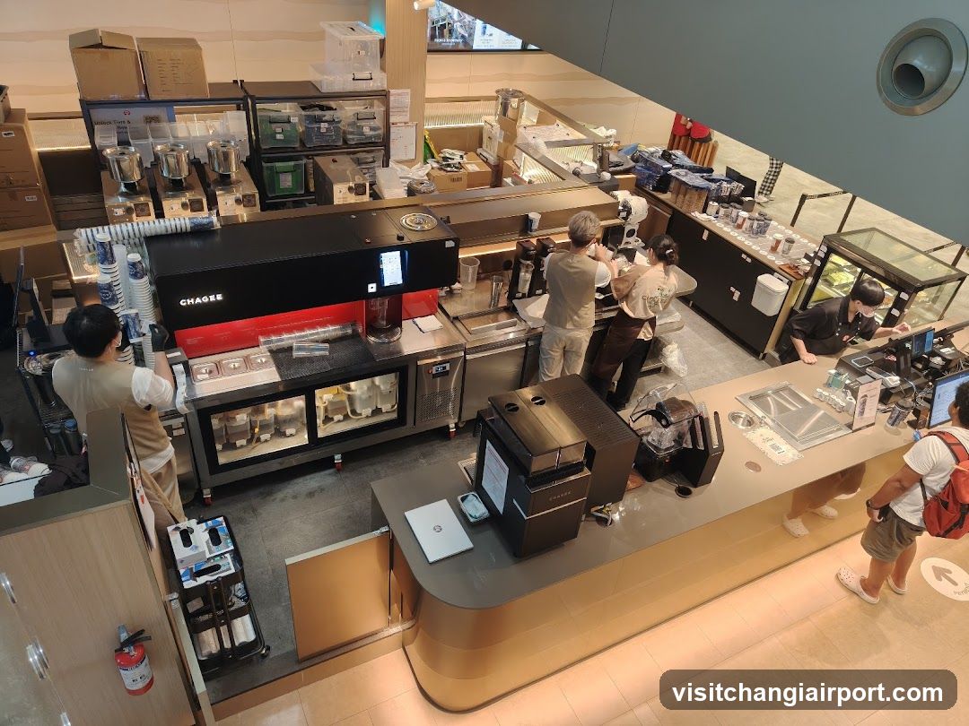 Coffee Shop Interior View