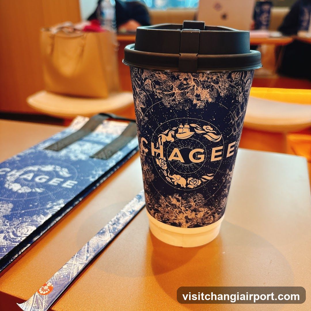 Chagee Cup and Packaging