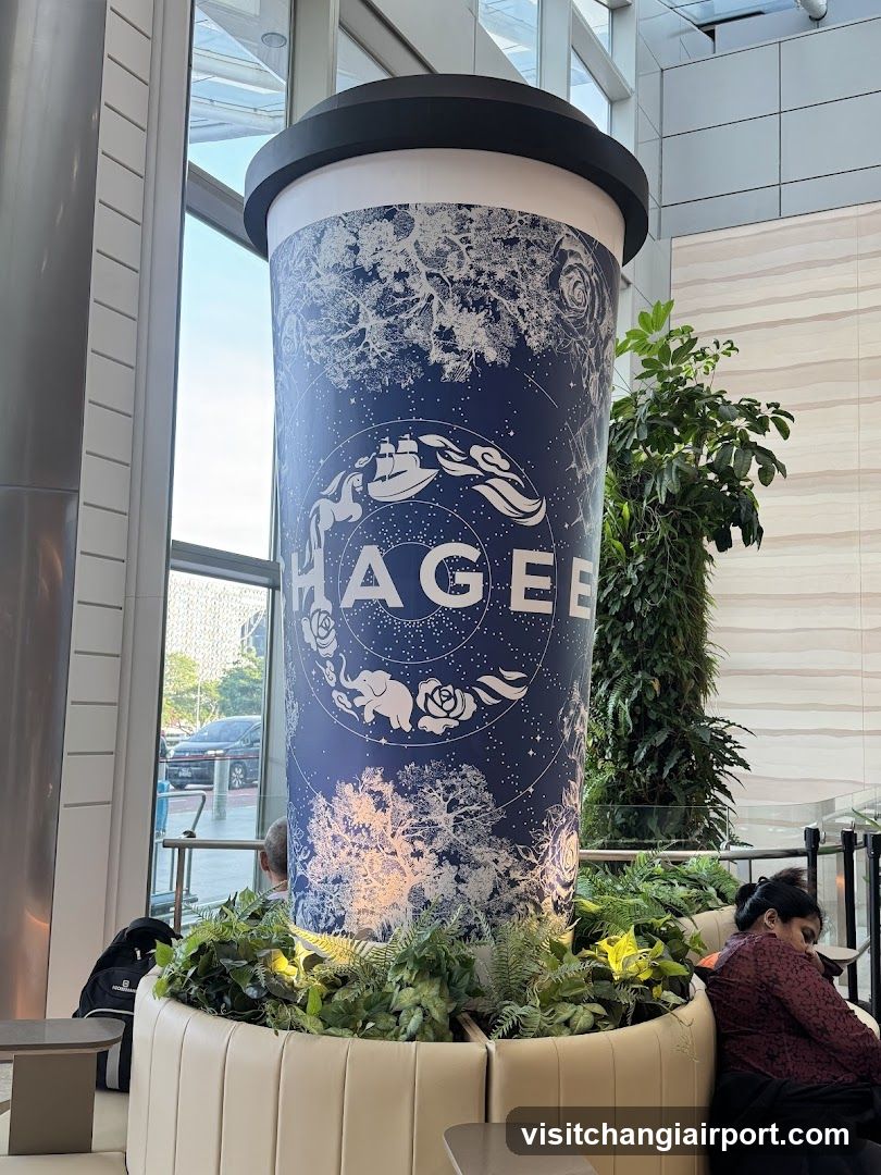 HAGEE Giant Coffee Cup Display