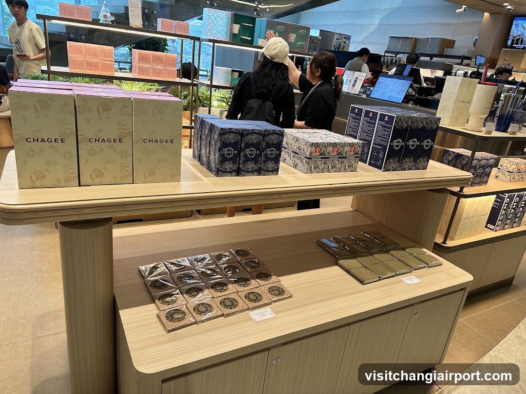 Chagee Store Interior Display