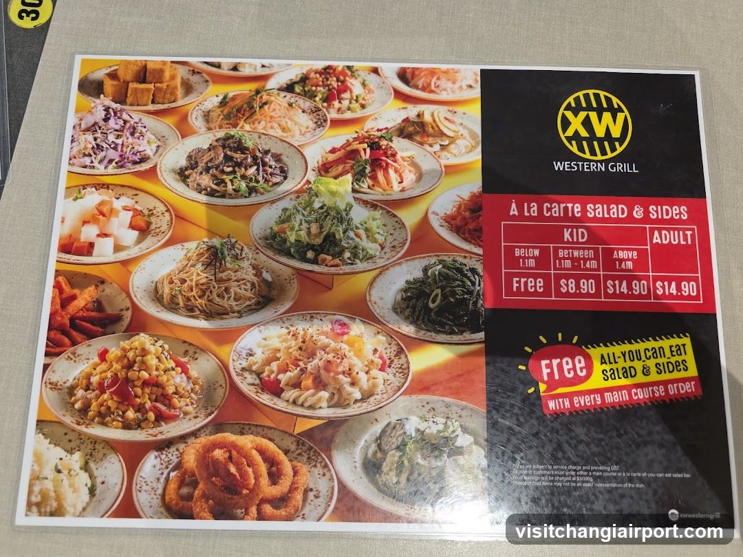 Western Grill Menu Flyer