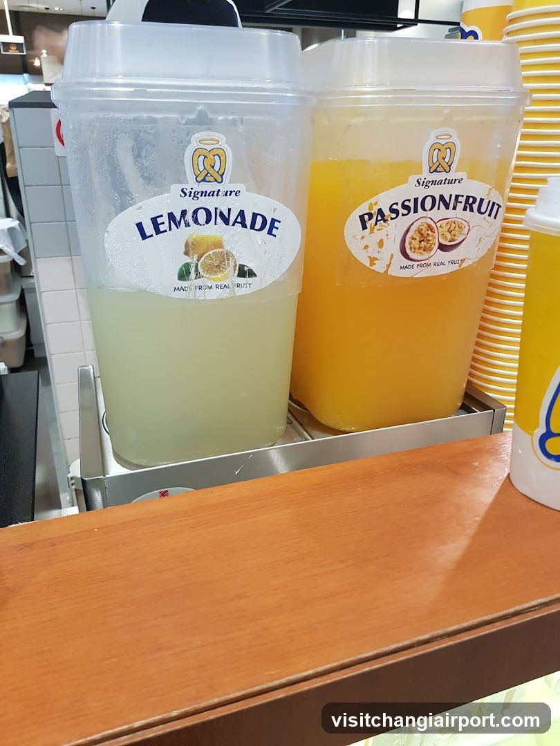 Lemonade and Passionfruit Juice Dispensers