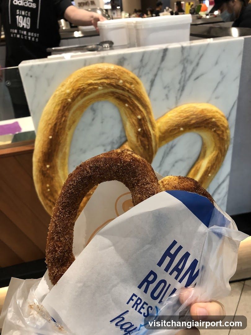 Hand Rolled Pretzel