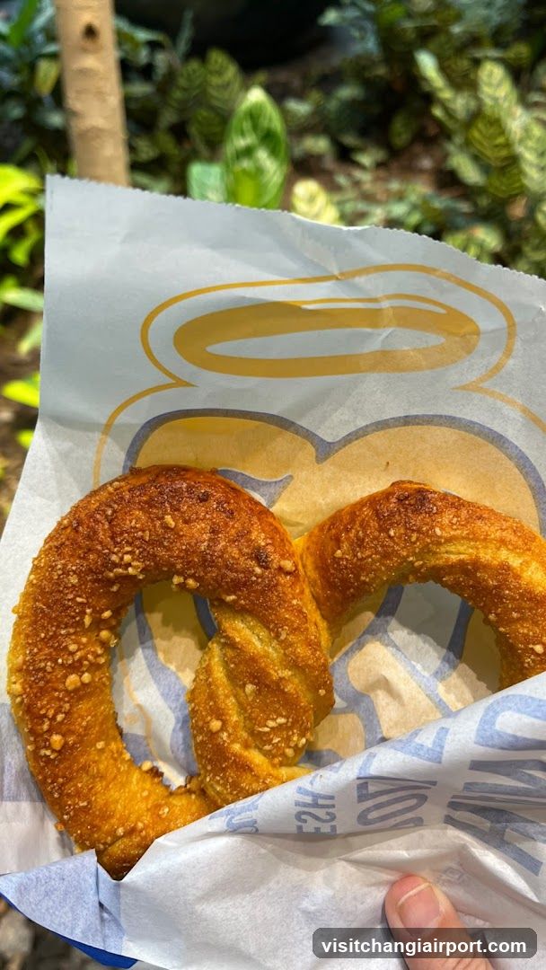 Pretzel with Crumbs
