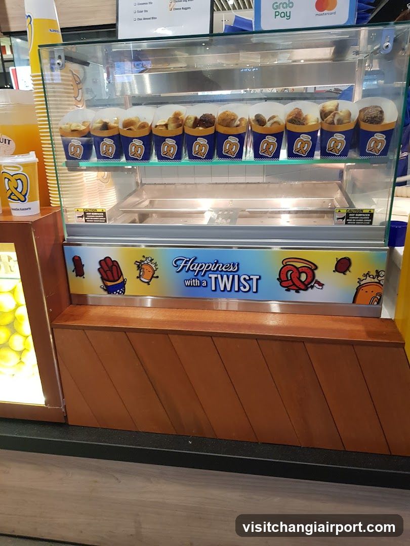 Twist Pretzel Display Case