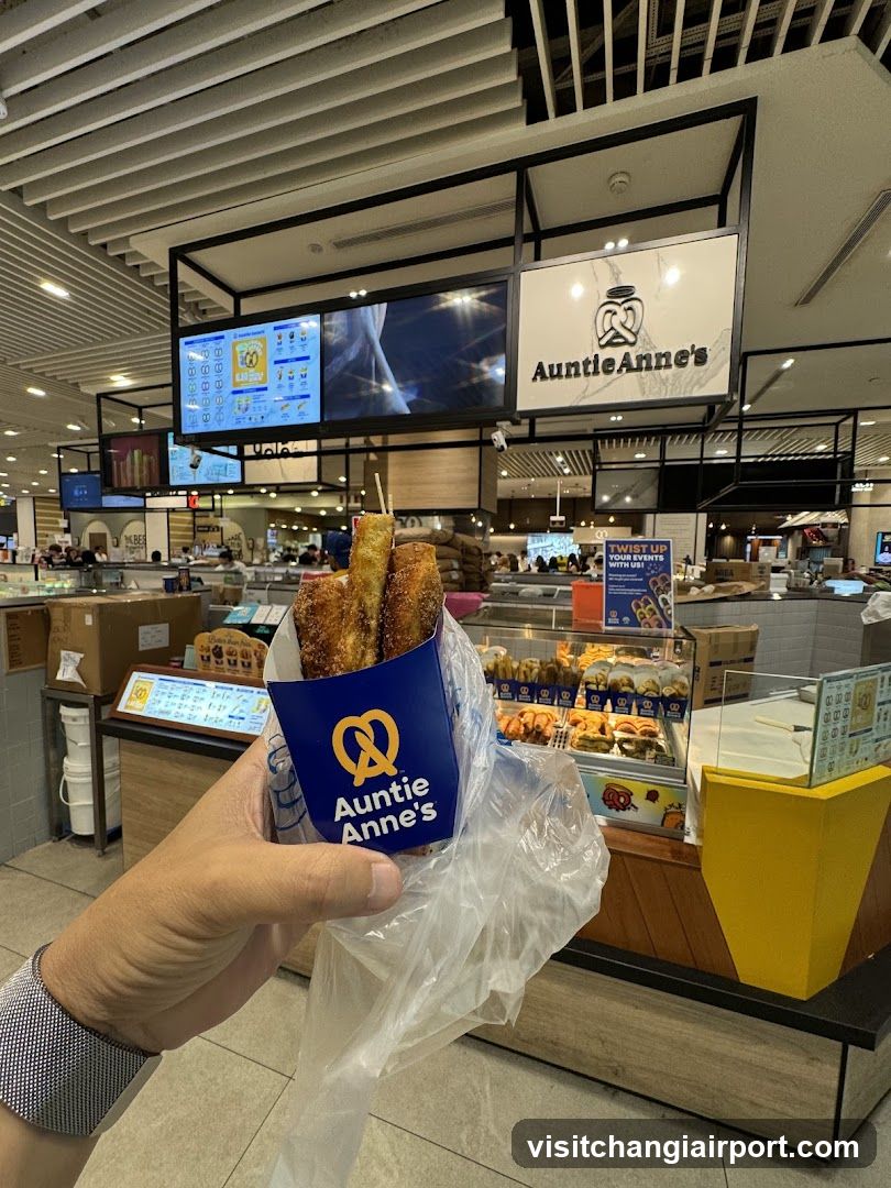 Auntie Anne's Food Court Interior