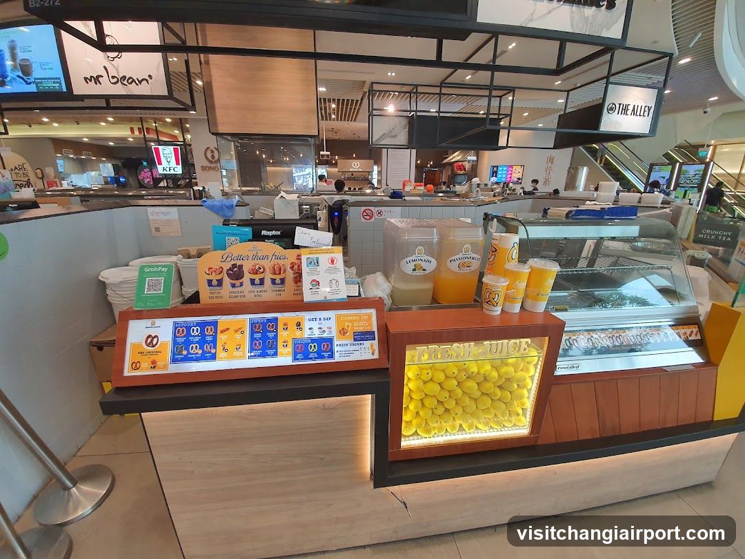 Food Court Counter Display
