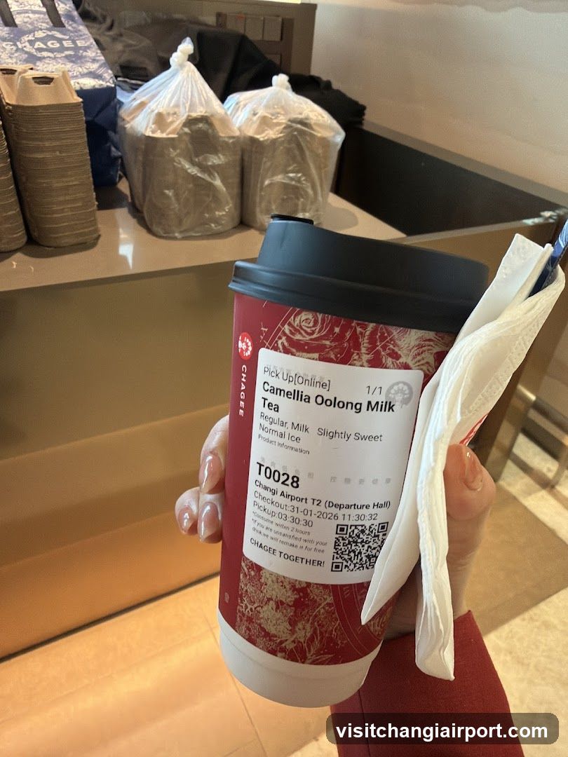 Chagee Drink Pickup