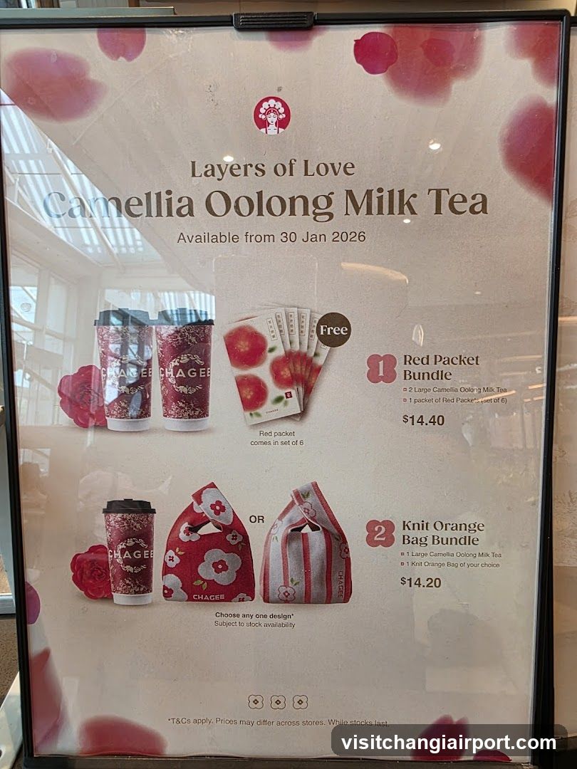 Camellia Oolong Milk Tea Advertisement