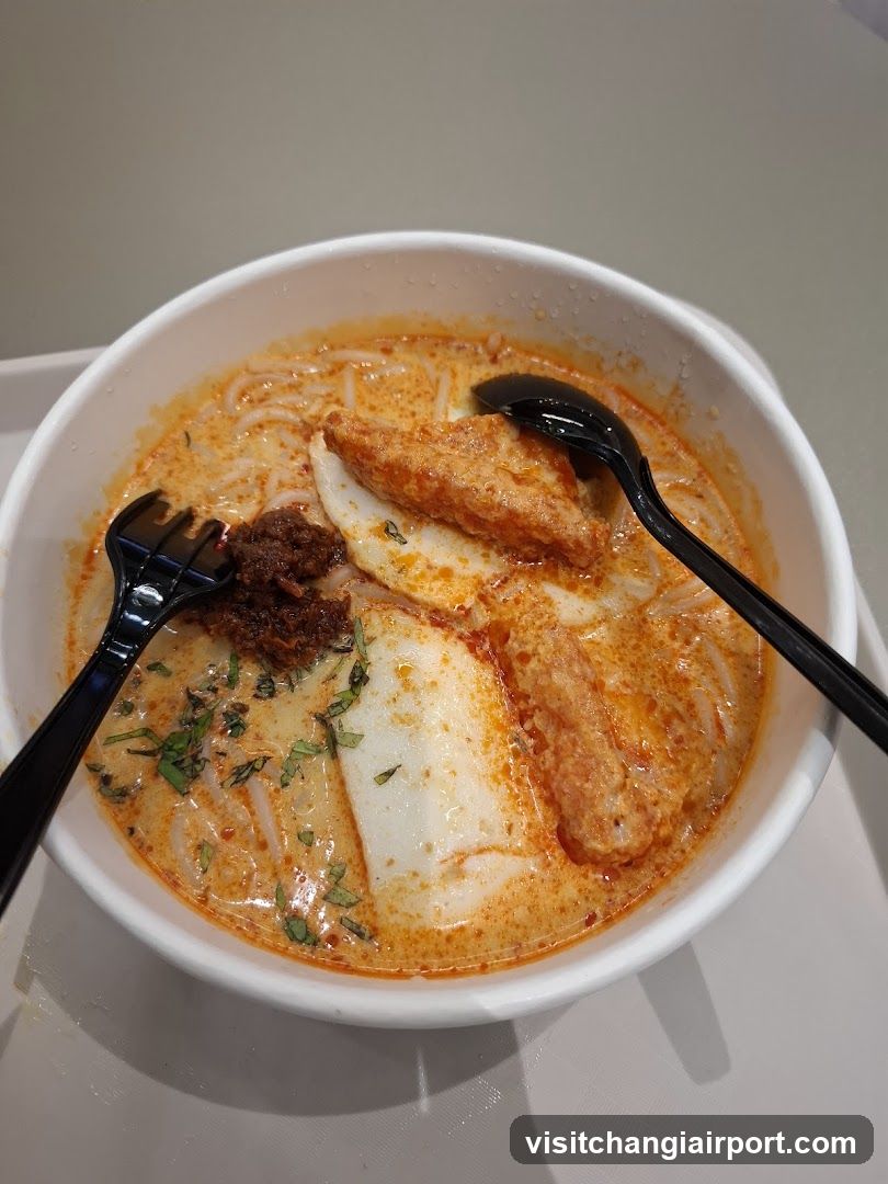 Bowl of Noodle Soup with Tofu and Spices