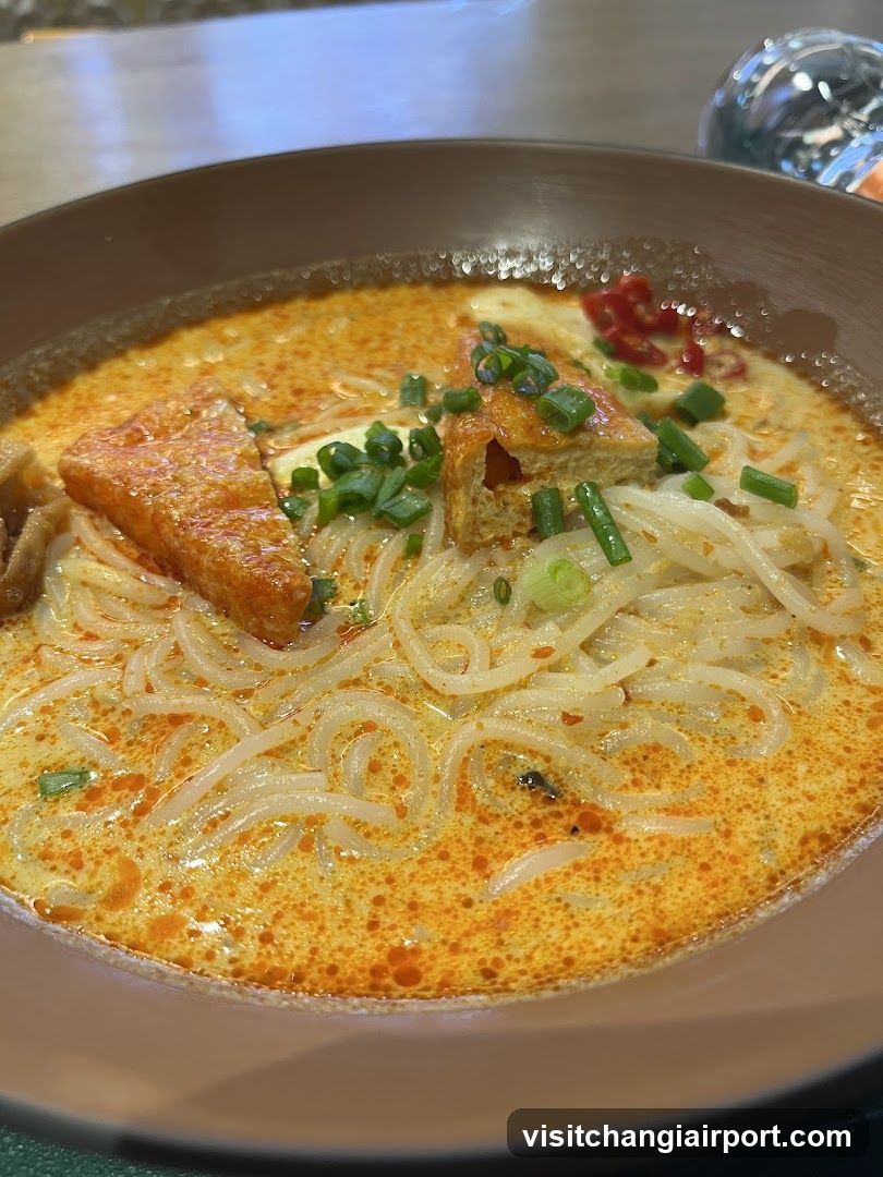 Spicy Noodle Bowl with Tofu and Green Onions