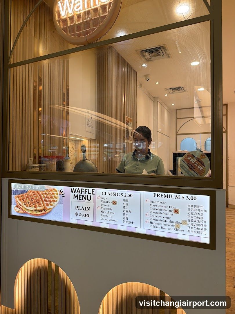 Waffle Shop Interior View