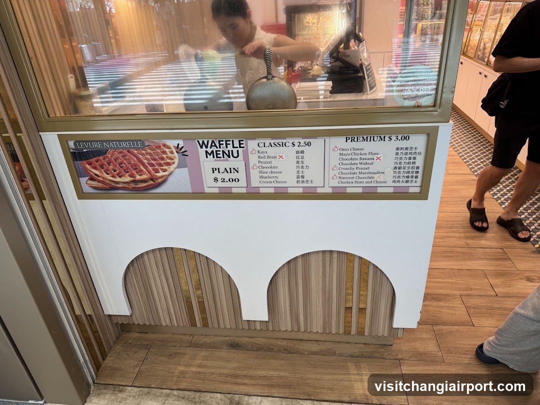 Waffle Menu Board
