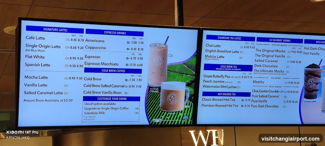 The Coffee Bean & Tea Leaf - Terminal 1 Transit East