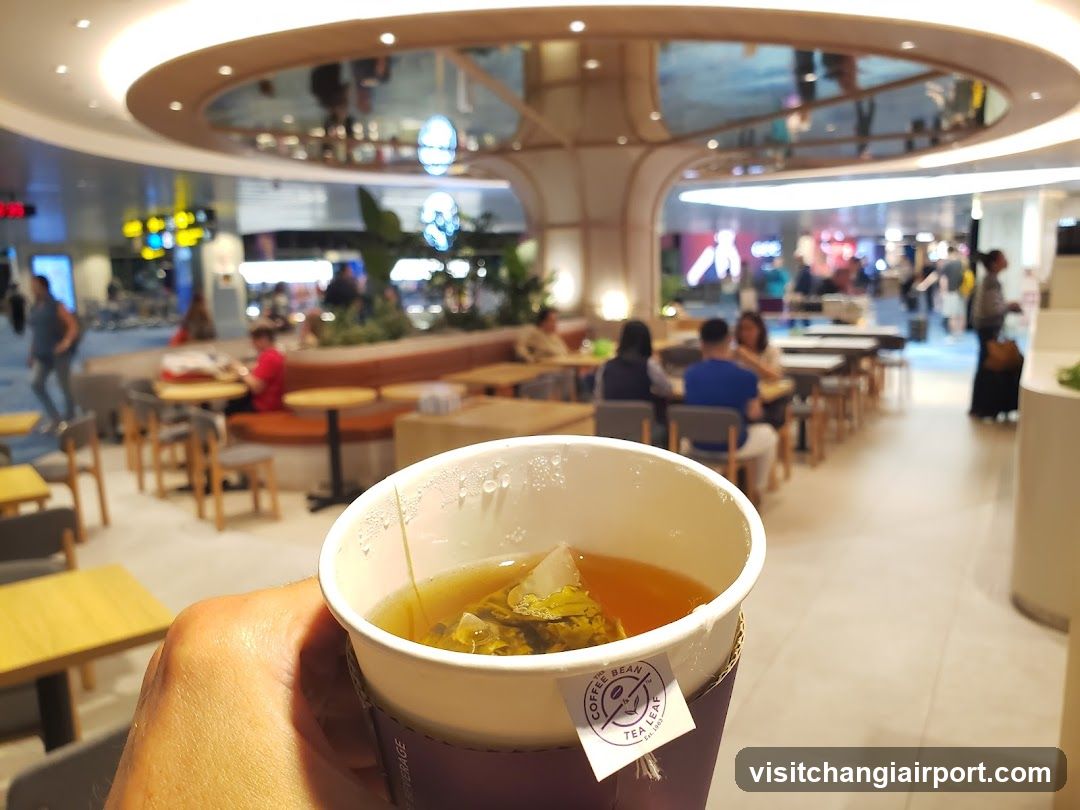 Tea in a Cup at Cafe