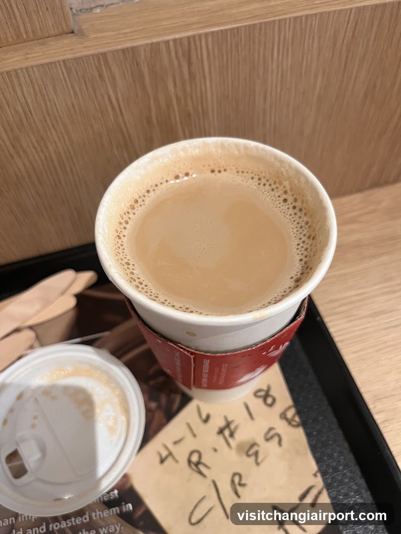 Coffee Cup and Tray