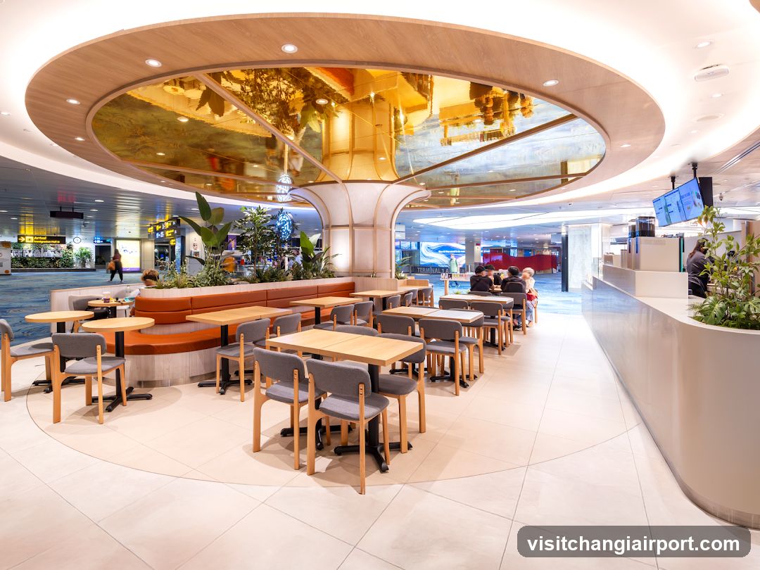 Modern Airport Lounge Interior