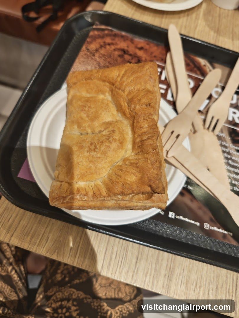 Tray with Pastry and Cutlery