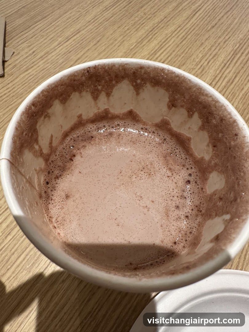 Chocolate Drink in Cup