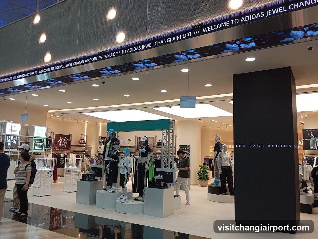 Adidas Store Interior Display