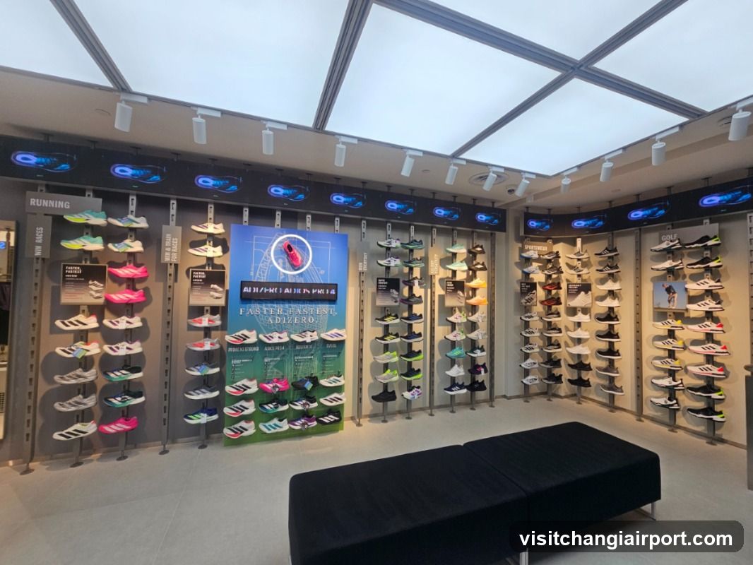 Shoe Store Interior Display
