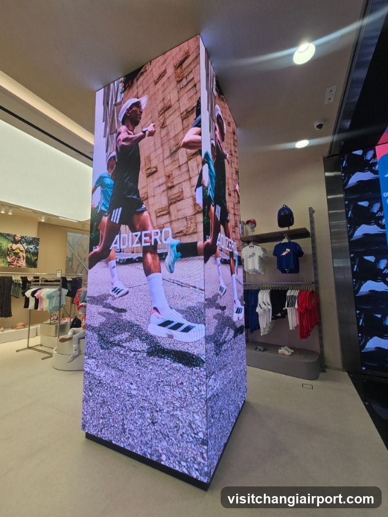 Adidas Store Interior Display