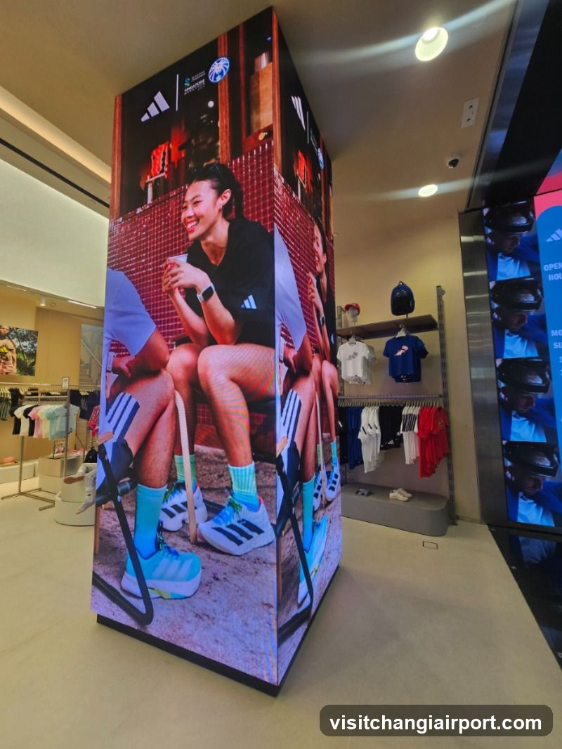 Adidas Store Interior Display