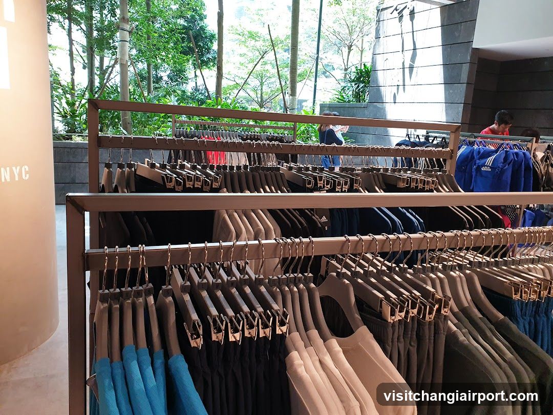 Clothing Store Interior Display