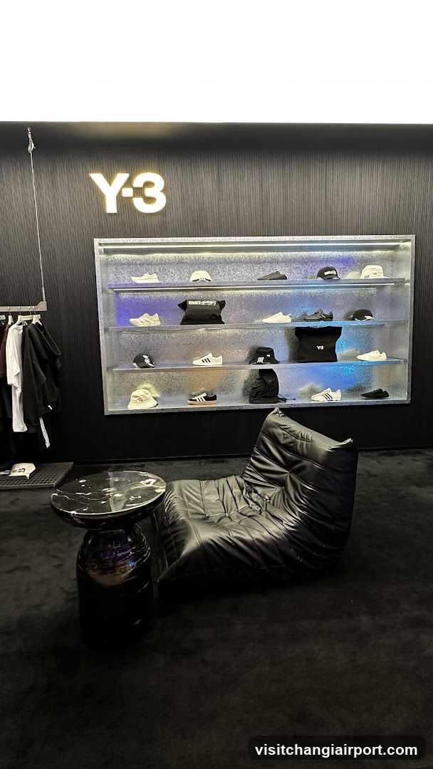 Y-3 Store Interior Display