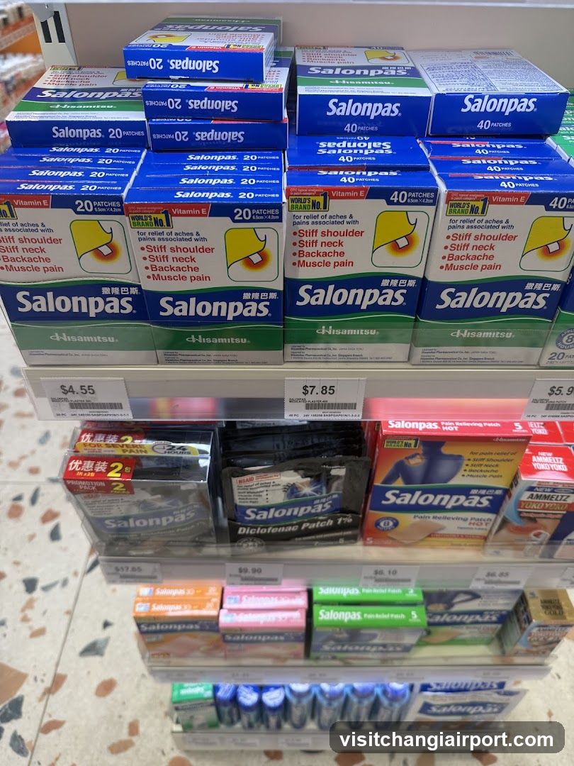 Salonpas Patch Display